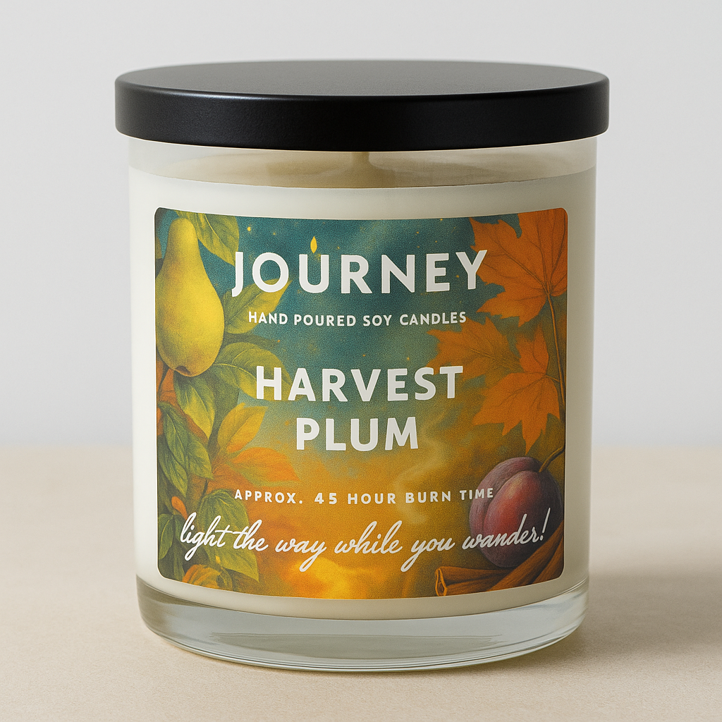 Harvest Plum Journey Soy Candle