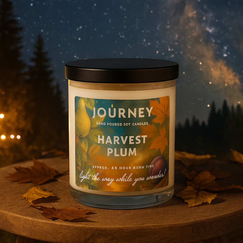 Harvest Plum Journey Soy Candle