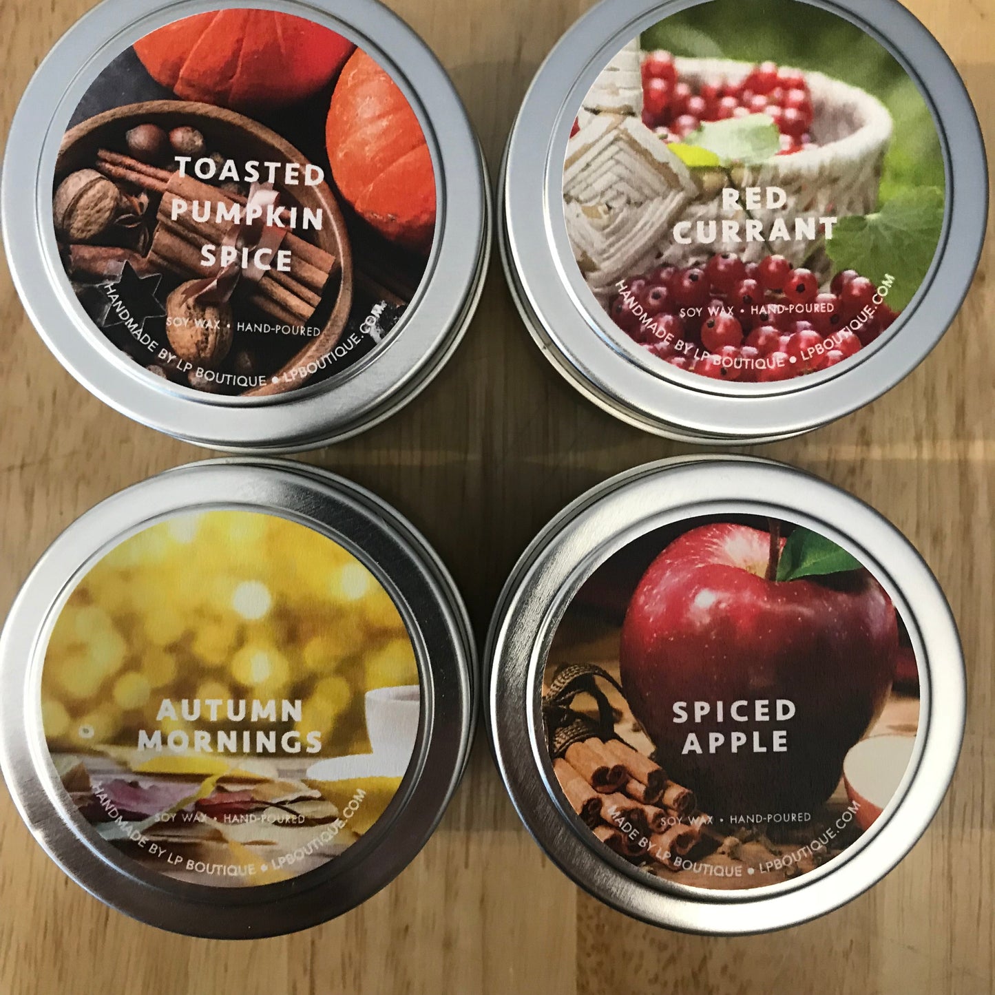 Autumn Morning Journey Candle Tin