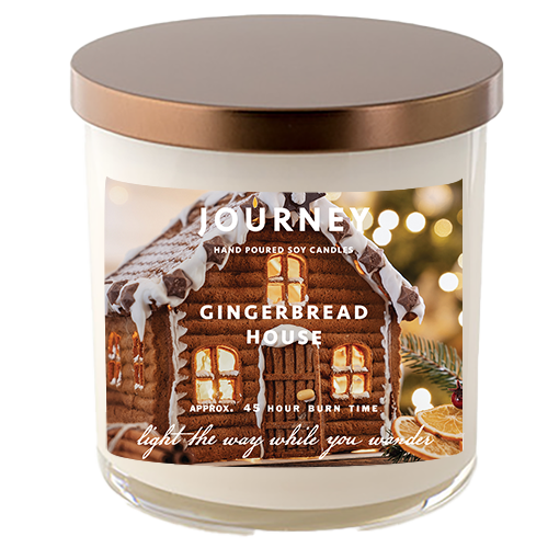 Gingerbread House Journey Soy Wax Candle