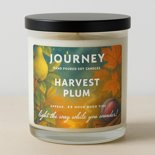 Harvest Plum Journey Soy Candle