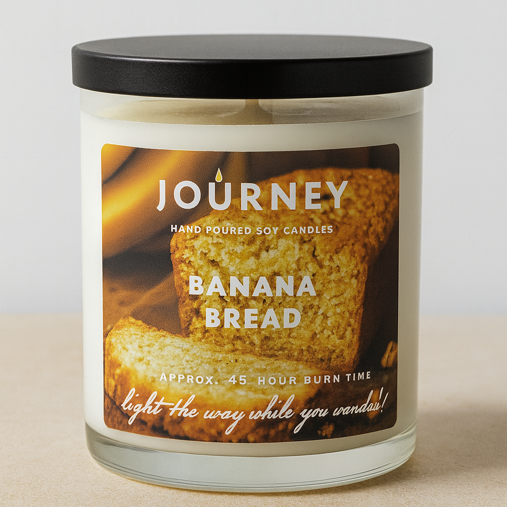Banana Bread Journey Soy Candle