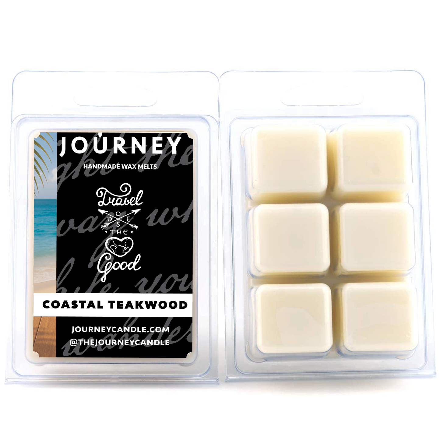 Coastal Teakwood Journey Soy Wax Candle