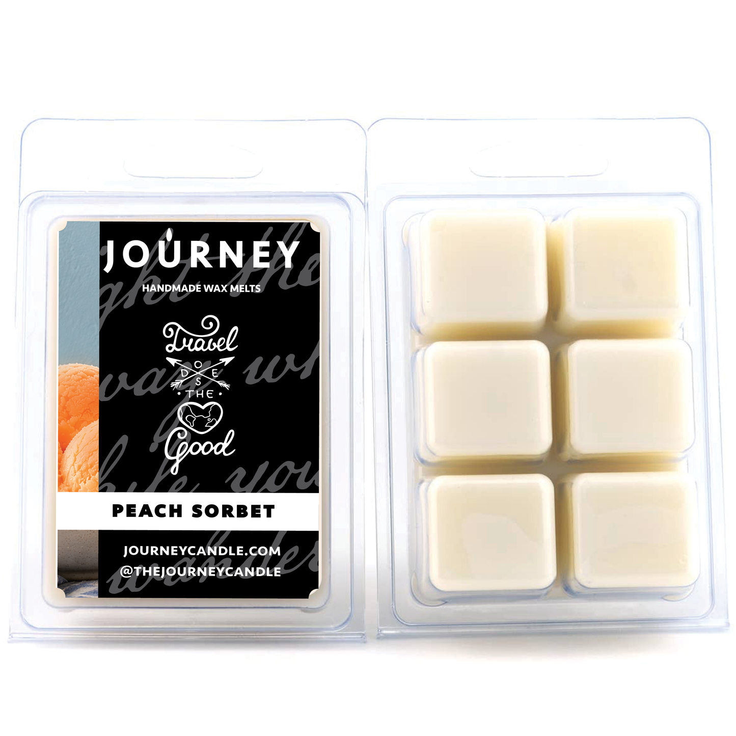 Peach Sorbet Journey Soy Wax Candle