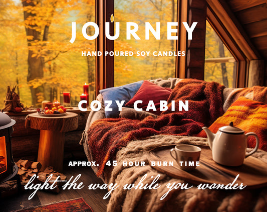 Cozy Cabin Journey Soy Candle