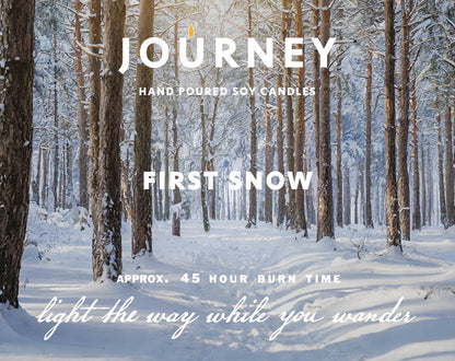 First Snow Journey Soy Candle