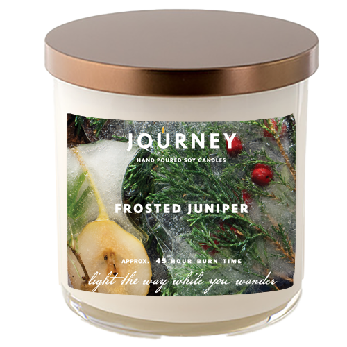 Frosted Juniper Journey Soy Wax Candle