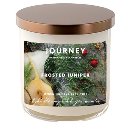 Frosted Juniper Journey Soy Wax Candle