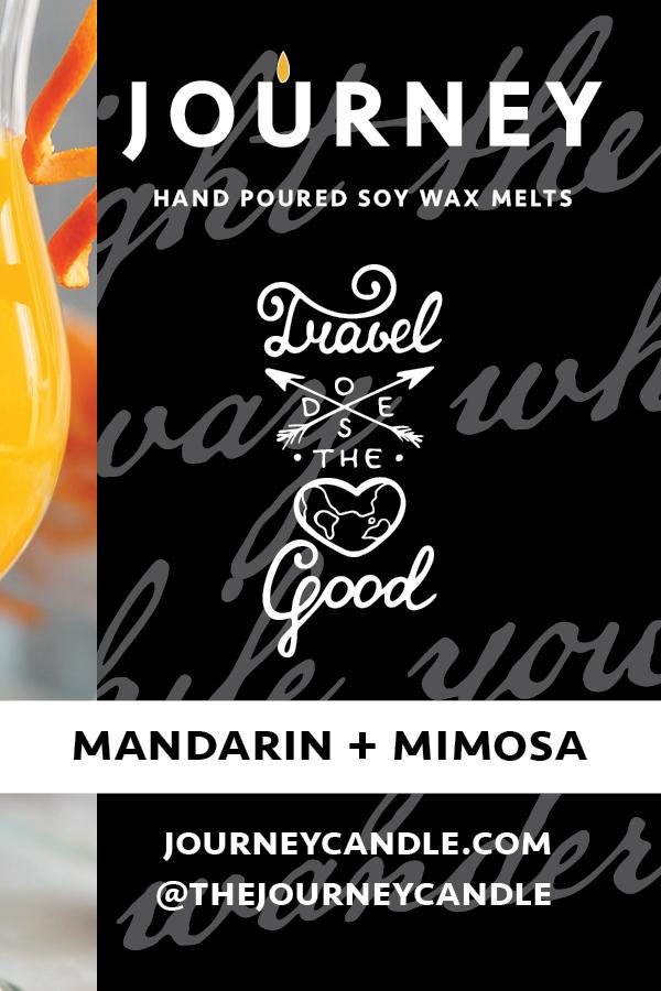 Mandarin and Mimosa Soy Wax Melts