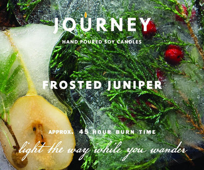 Frosted Juniper Journey Soy Wax Candle